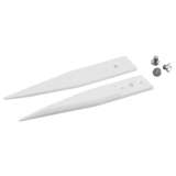Ceramic Tweezer Tips, Style 74, Zirconia Tip for 74MZ.SA, Pointed, Strong, 2.2" redirect to product page